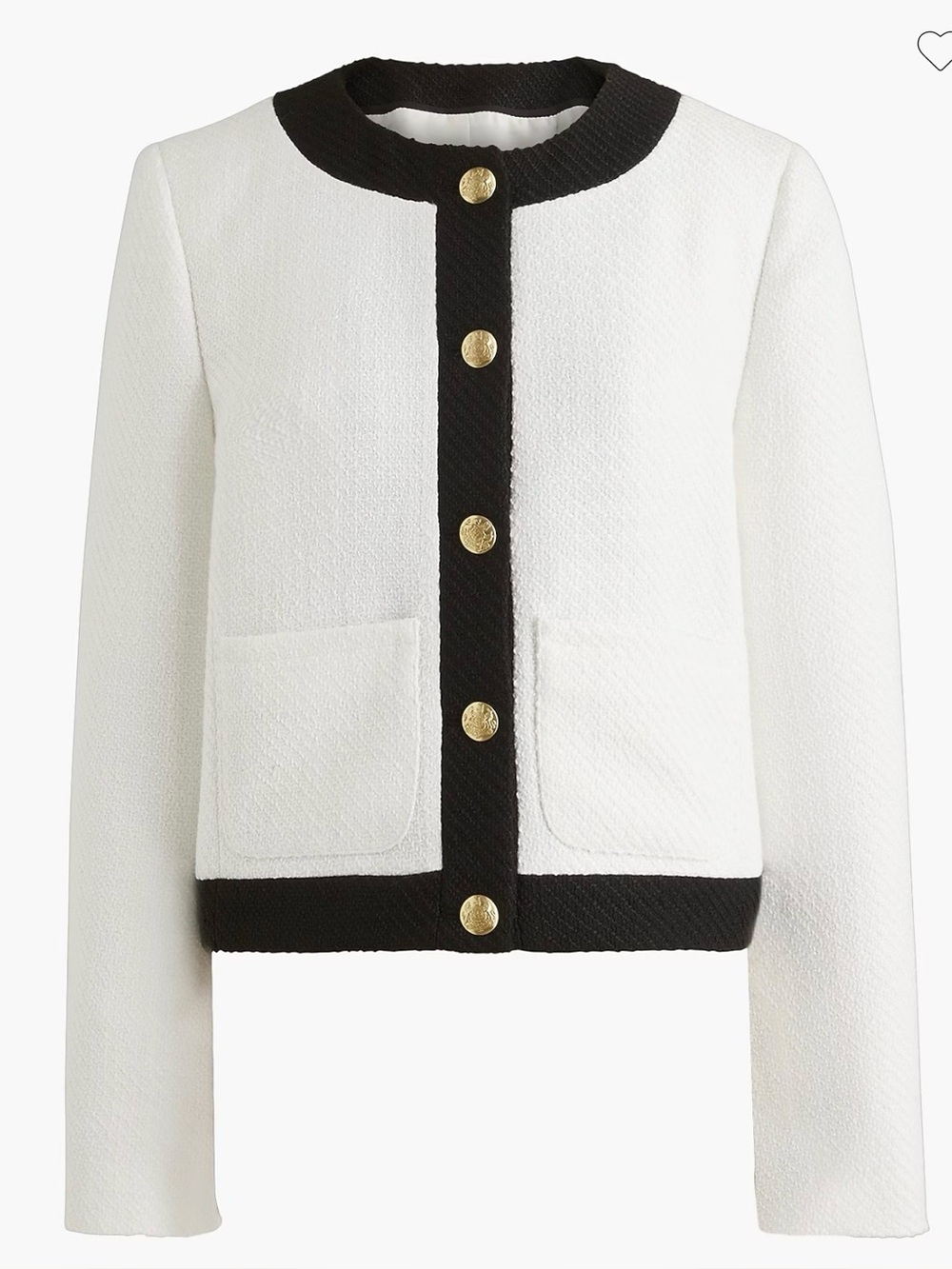 J Crew Factory Tweed lady jacket NWOT